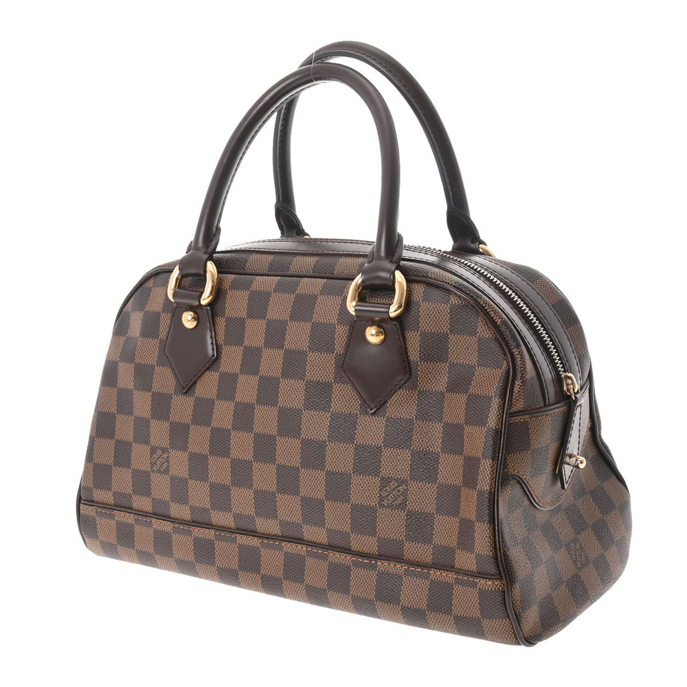 Louis Vuitton Brown Canvas Handbag Duomo Damier